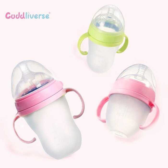 Mamadeira de silicone anti-colica - Image 2
